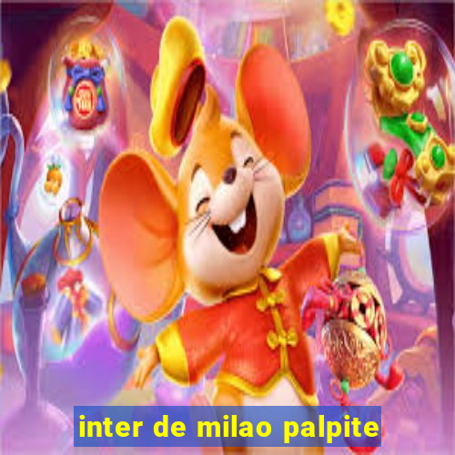 inter de milao palpite